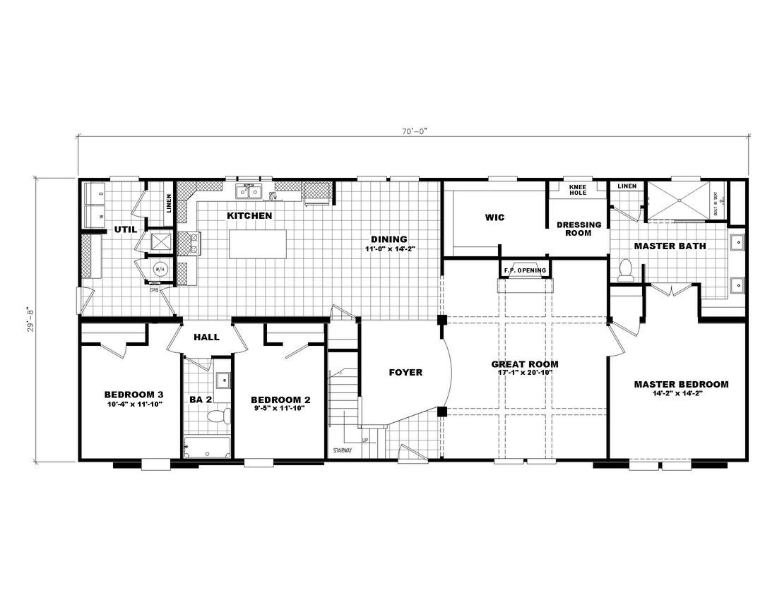The 3549 JAMESTOWN Floor Plan