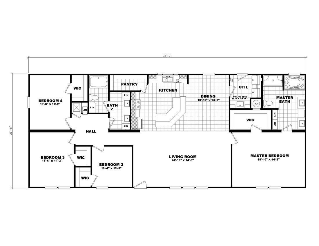 The 3554 JAMESTOWN Floor Plan