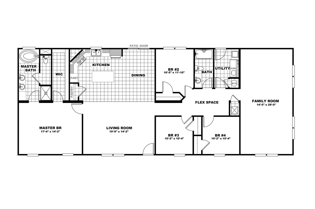 The 3548 JAMESTOWN Floor Plan