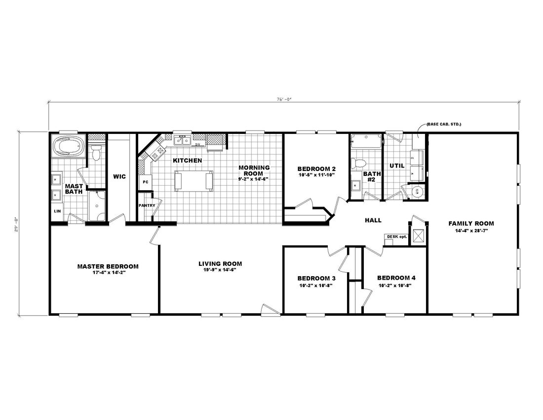 The 3548 JAMESTOWN Floor Plan