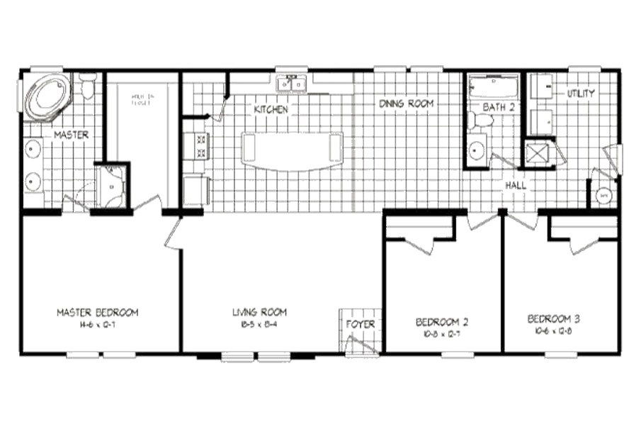 The 3542 JAMESTOWN Floor Plan