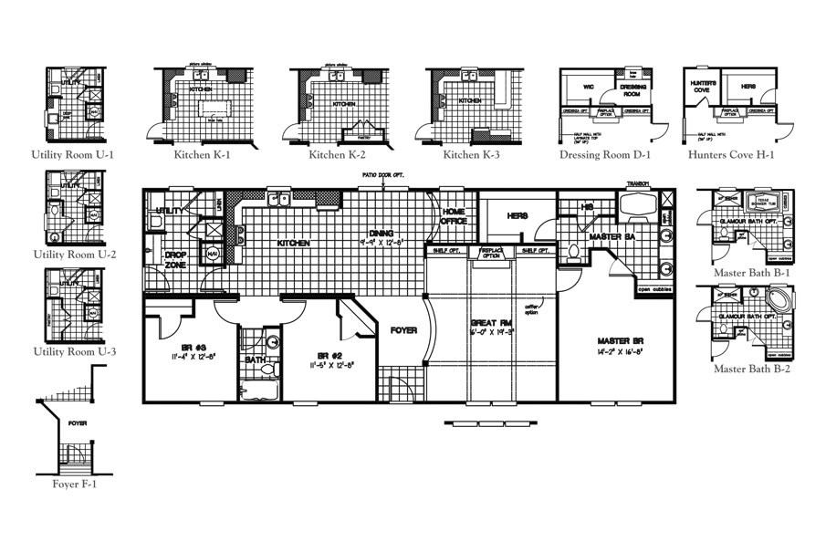 The 3533 JAMESTOWN Floor Plan